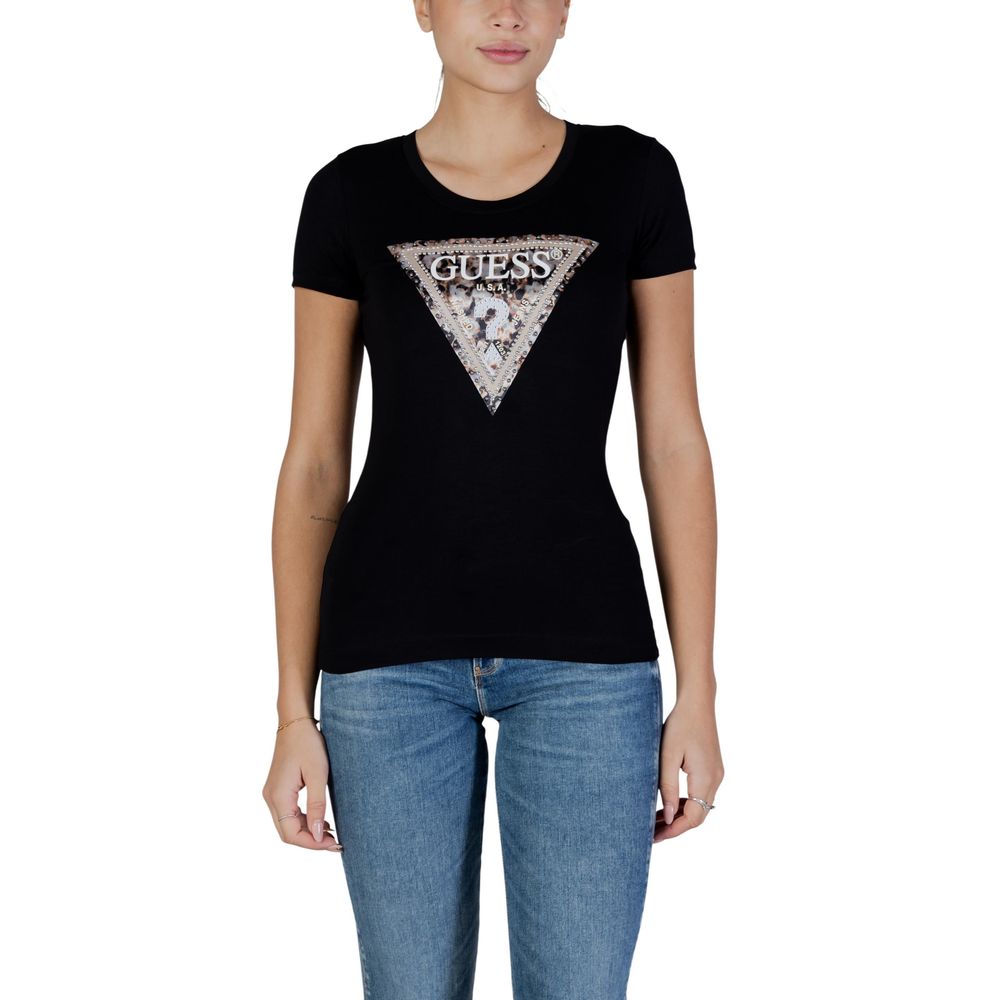 Black Cotton T-Shirt