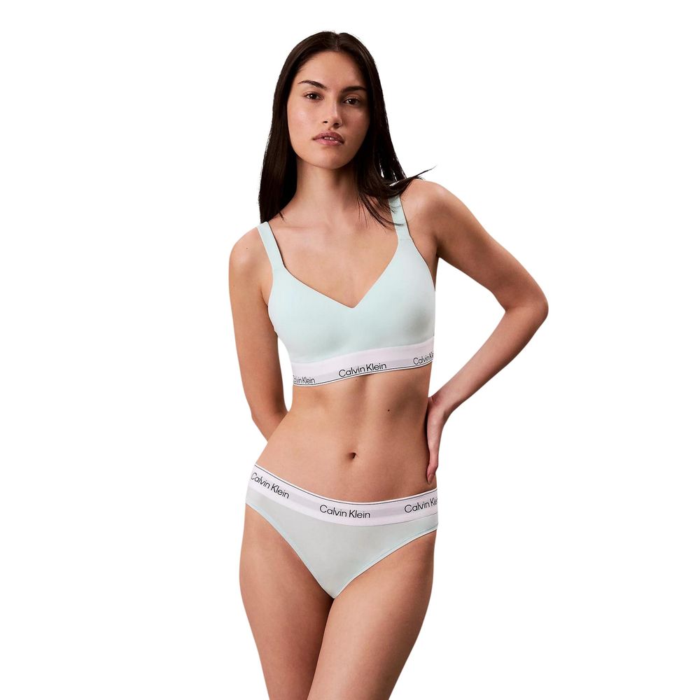 Green Cotton Bra