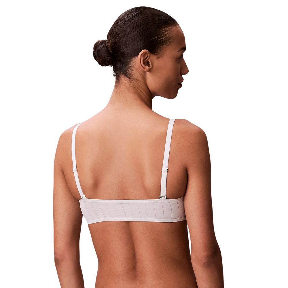Beige Cotton Bra