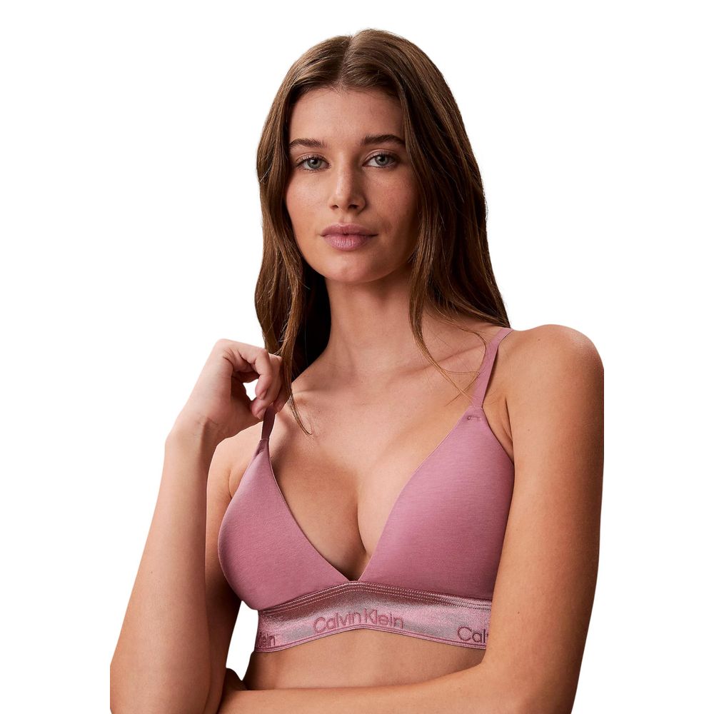 Purple Cotton Bra