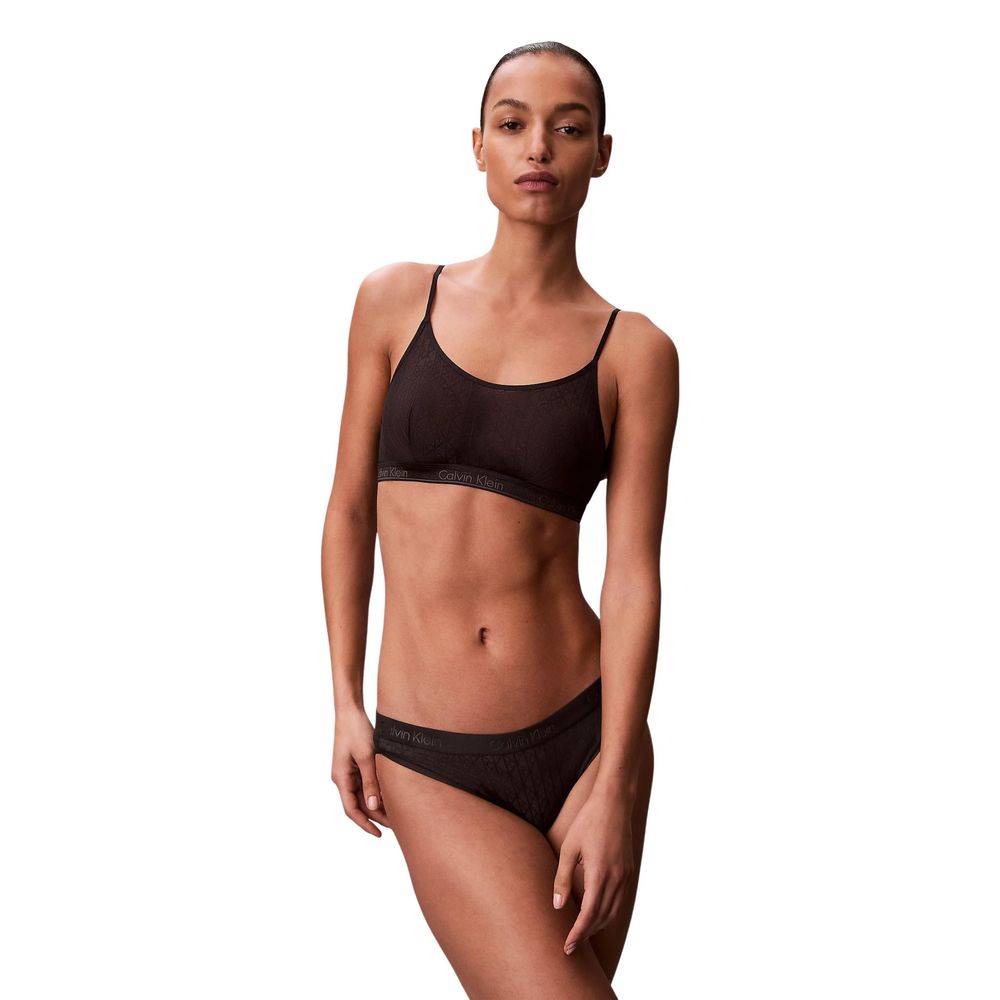 Black Polyamide Bra