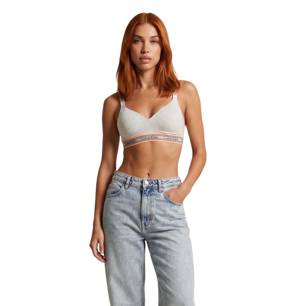 Cream Cotton Bra
