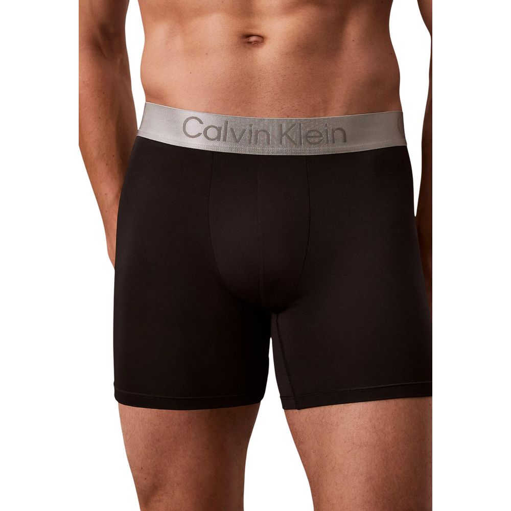 Black And White Recycled Polyester Boxers