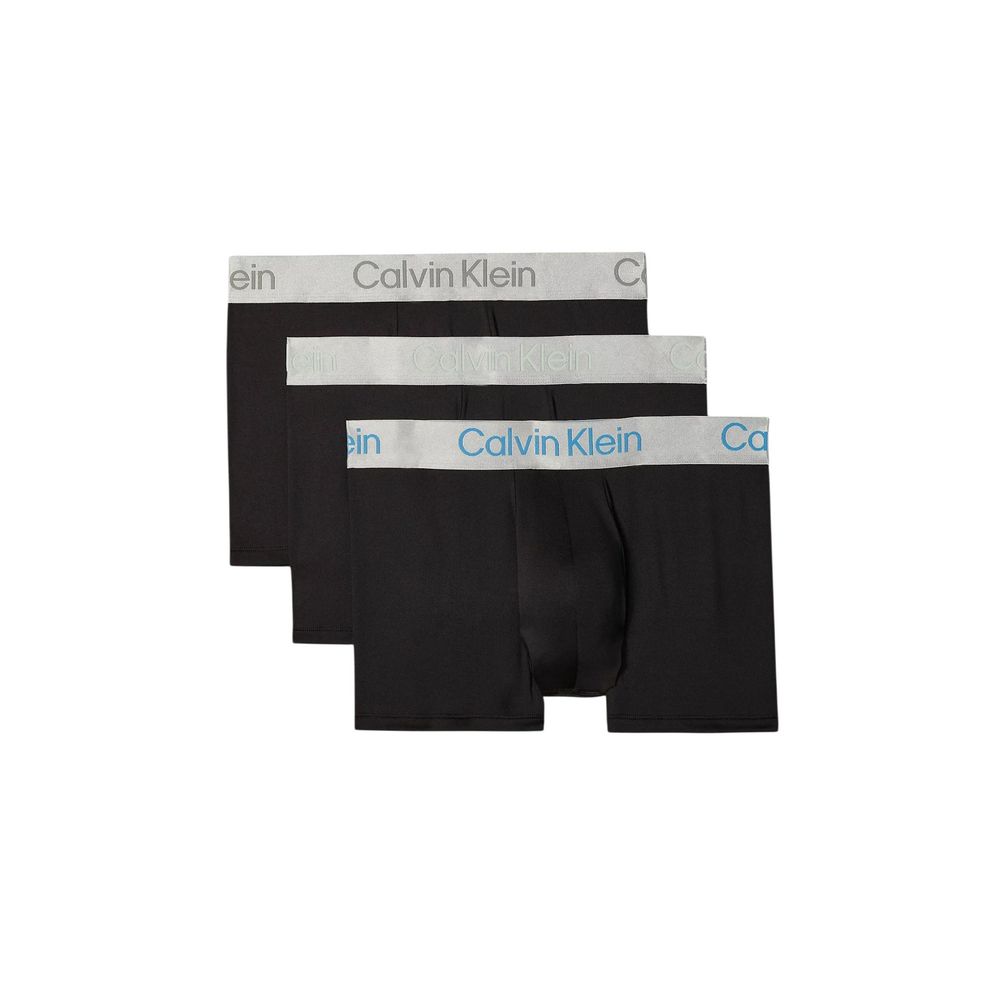 Black And White Recycled Polyester Boxers