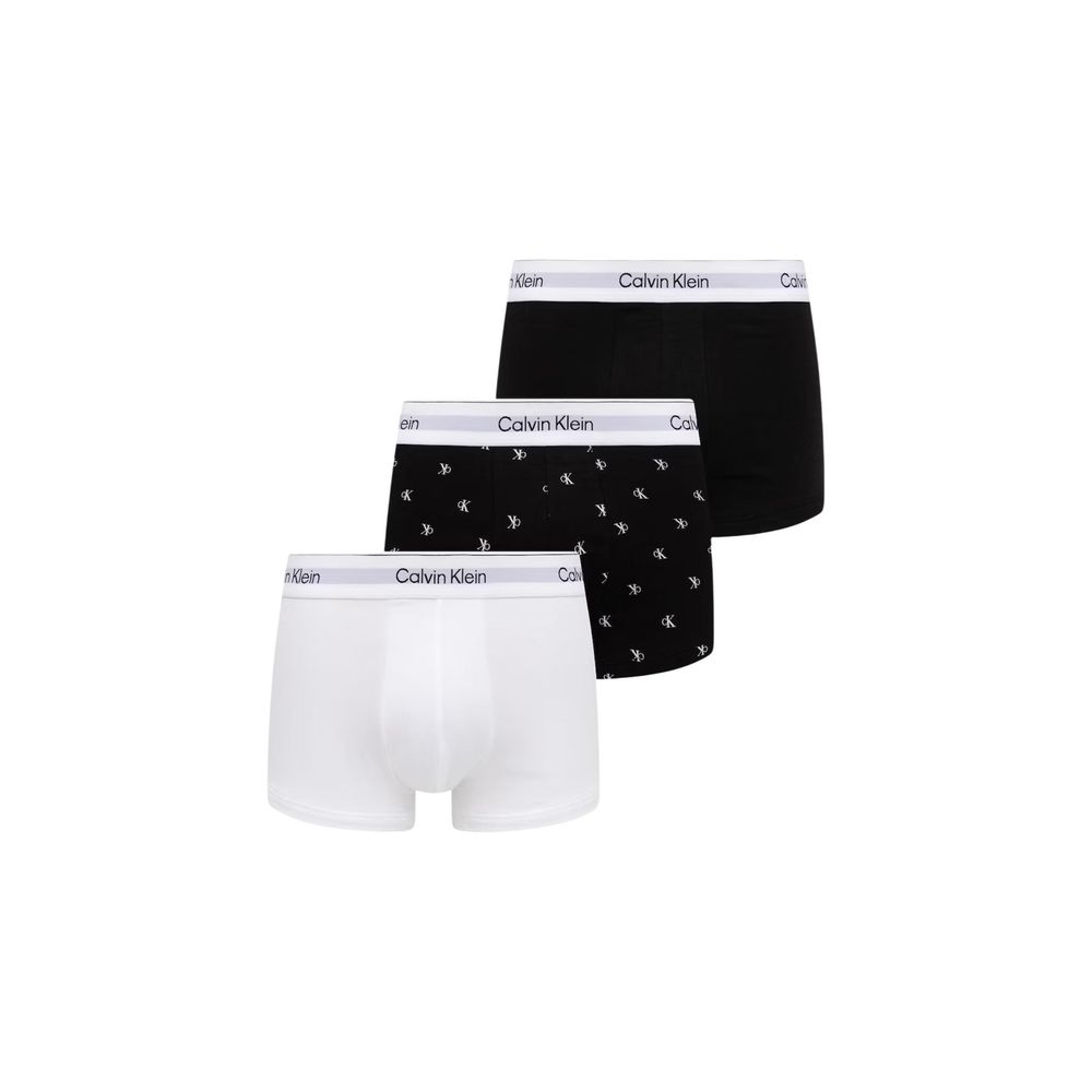 Black And White Cotton Boxers