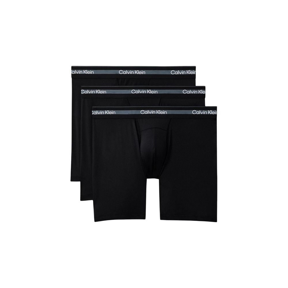 Black Recycled Polyester Boxers