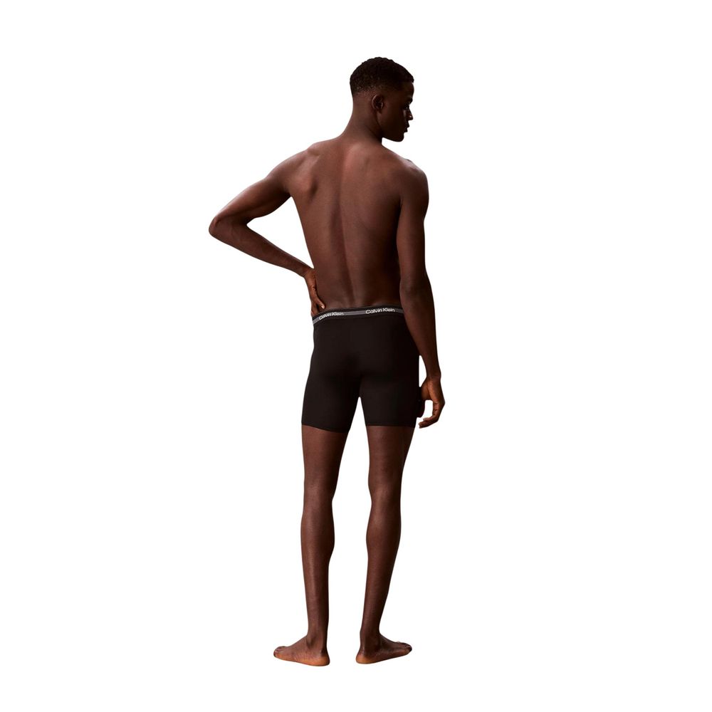 Black Recycled Polyester Boxers