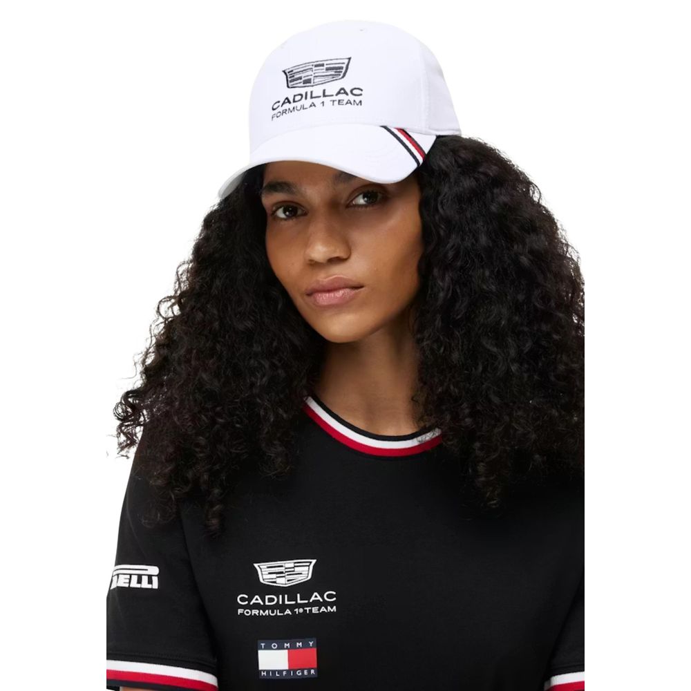 White Recycled Polyester Cap (Baseball Hat)
