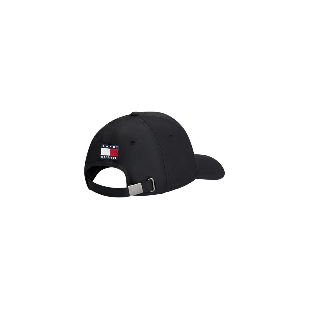 Black Recycled Polyester Cap (Baseball Hat)
