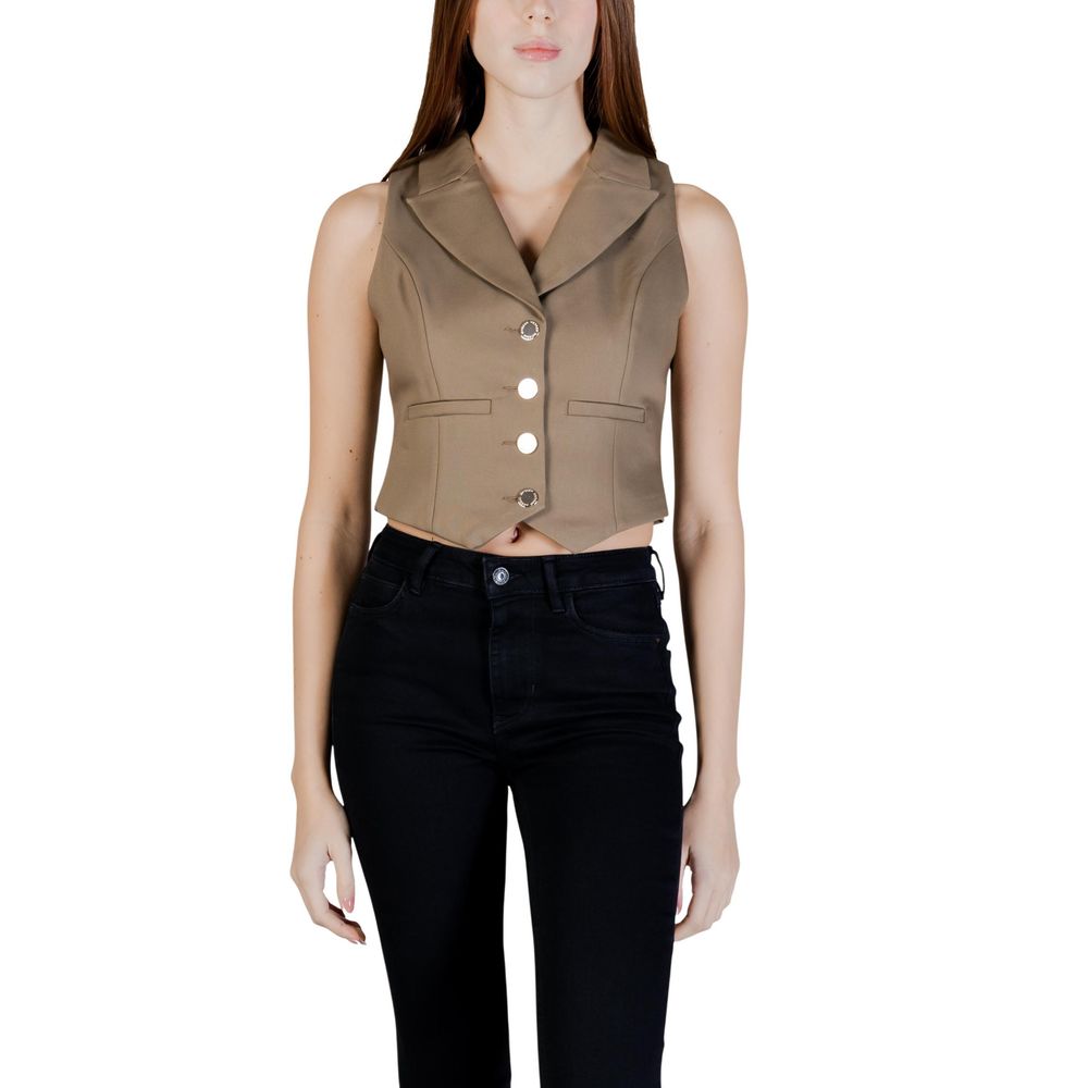Green Cotton Waistcoat