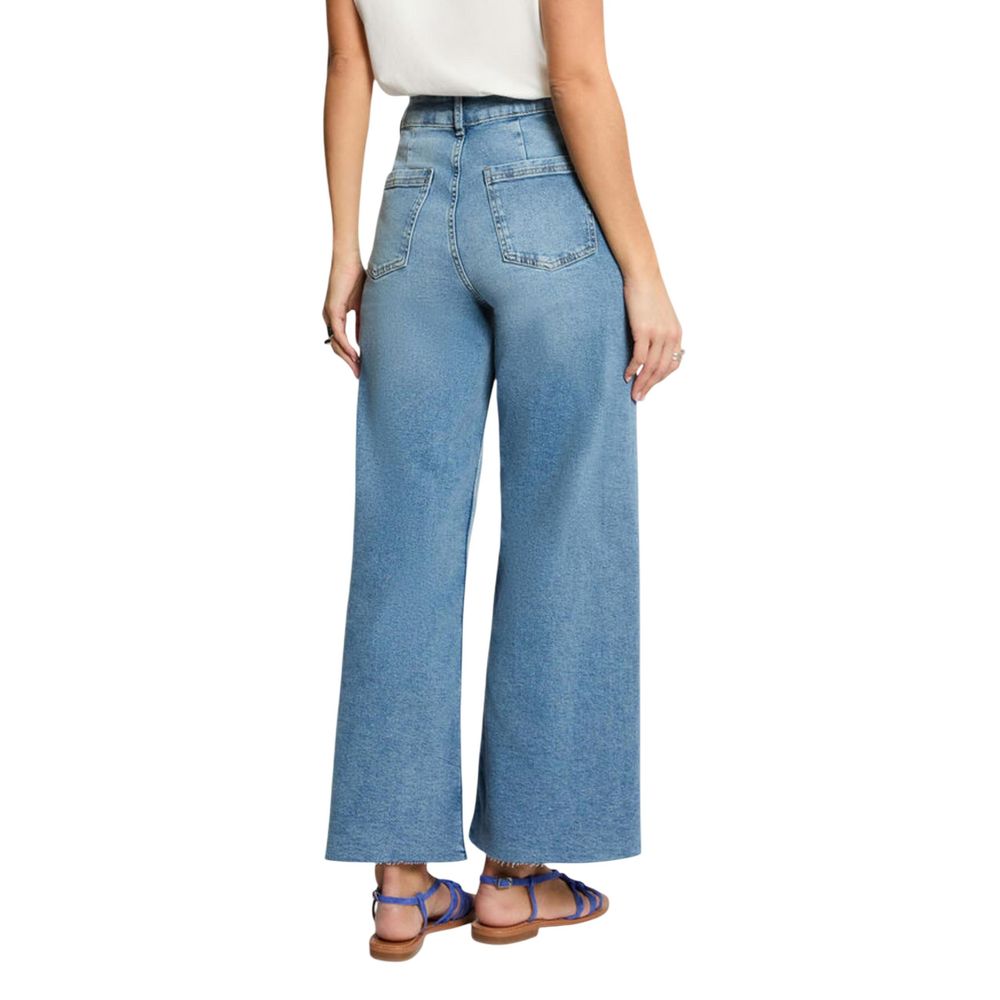 Blue Cotton Relaxed Fit Jeans