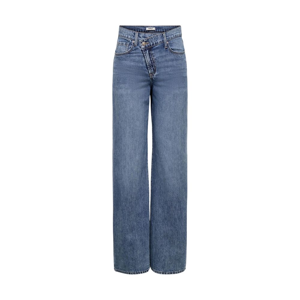 Blue Cotton Relaxed Fit Jeans