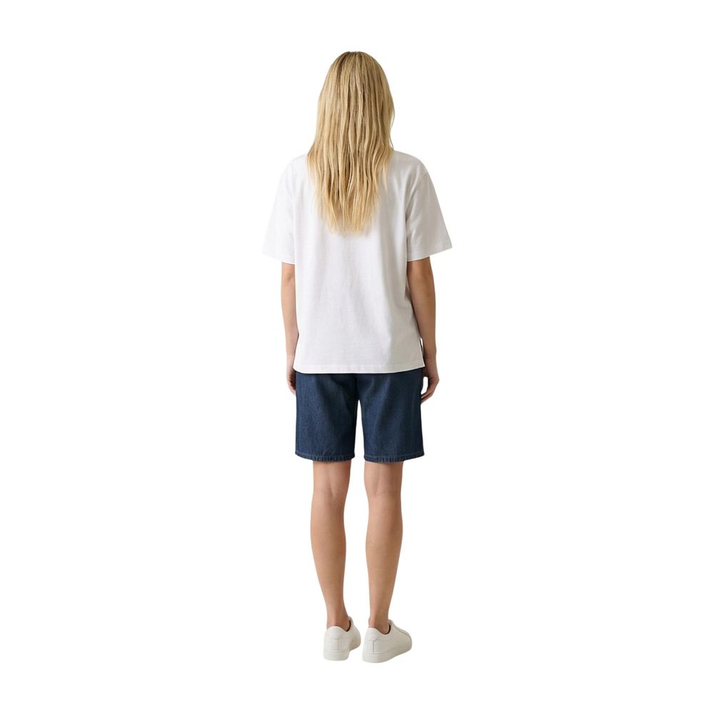 Cream Cotton T-Shirt
