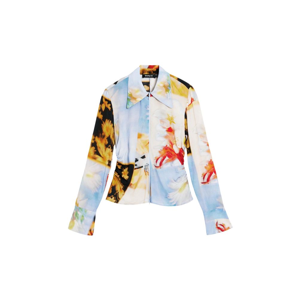 Multicolor Viscose Blouse