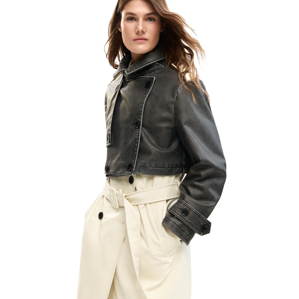 Cream Polyethylene Coat