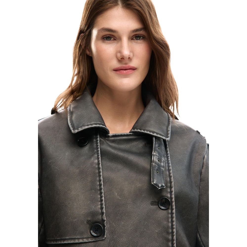 Cream Polyethylene Coat