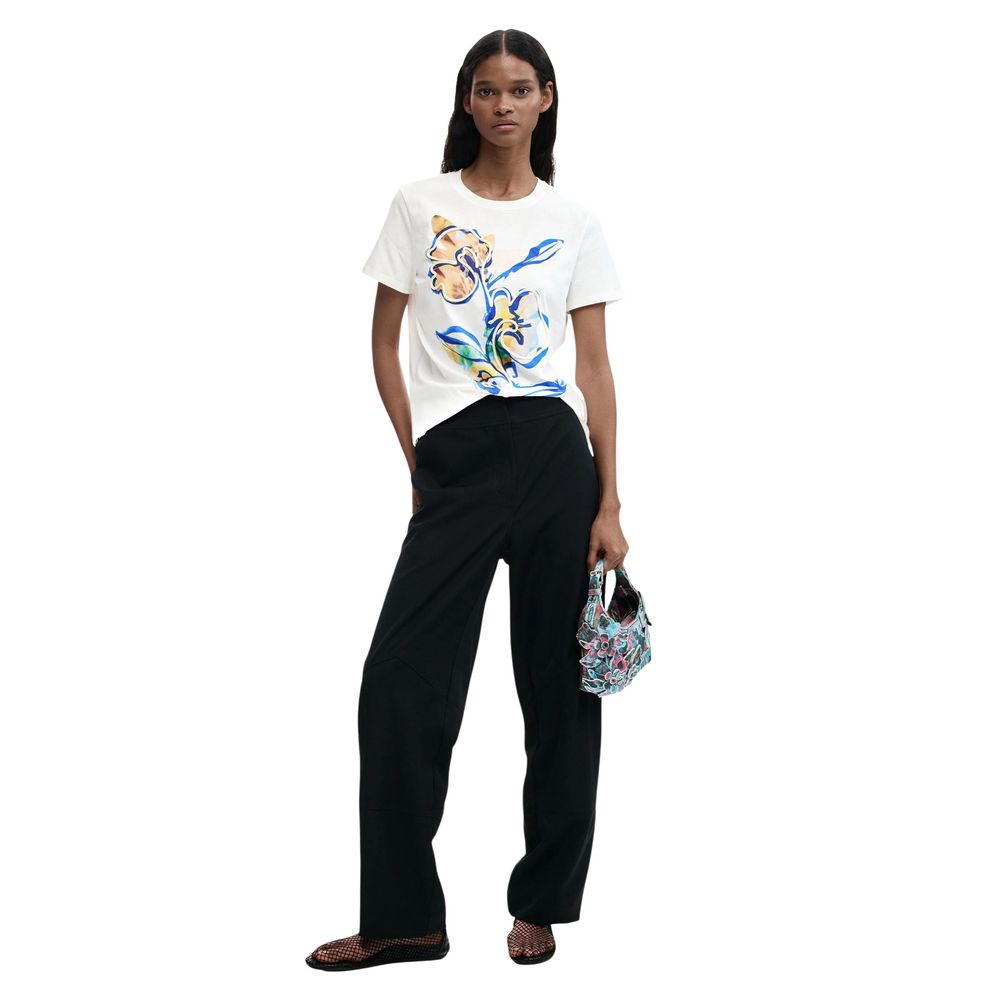 White Cotton T-Shirt
