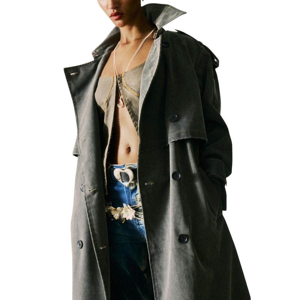 Gray Polyethylene Coat