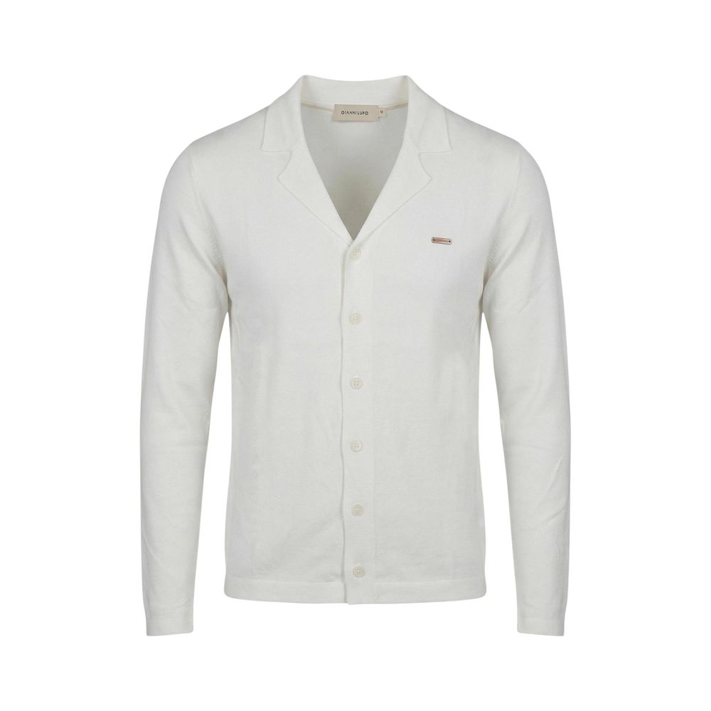 White Viscose Cardigan