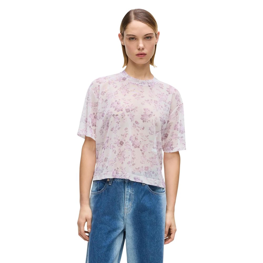 Multicolor Polyester T-Shirt