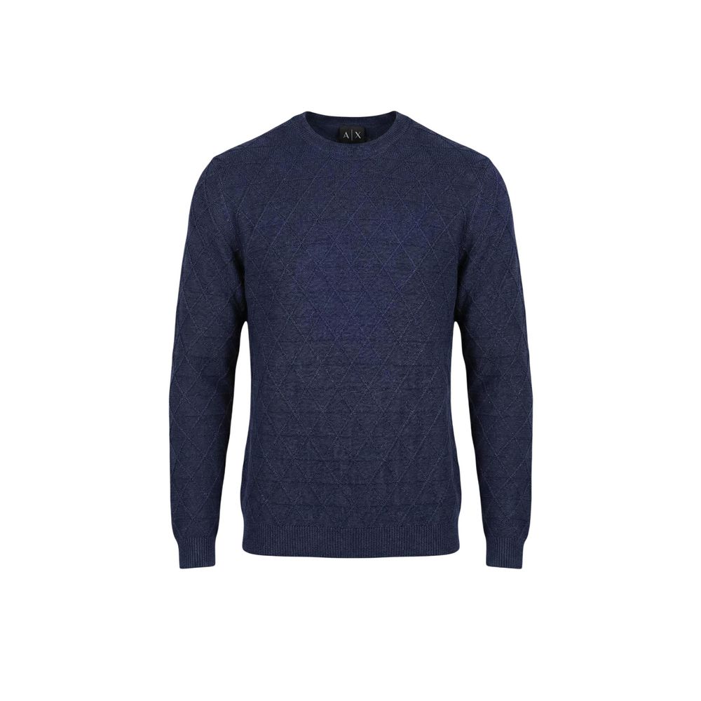 Blue Viscose Sweatshirt