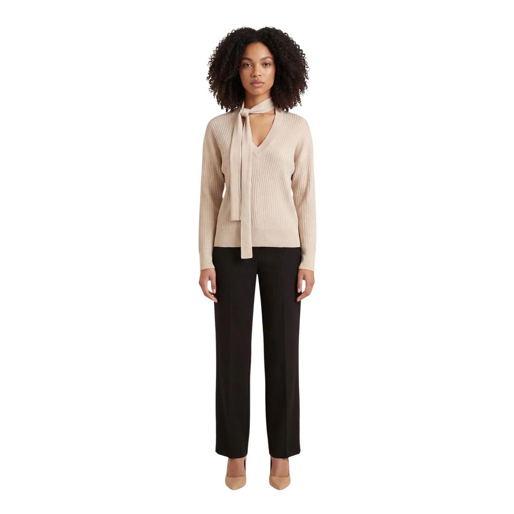 Gold Viscose Sweatshirt