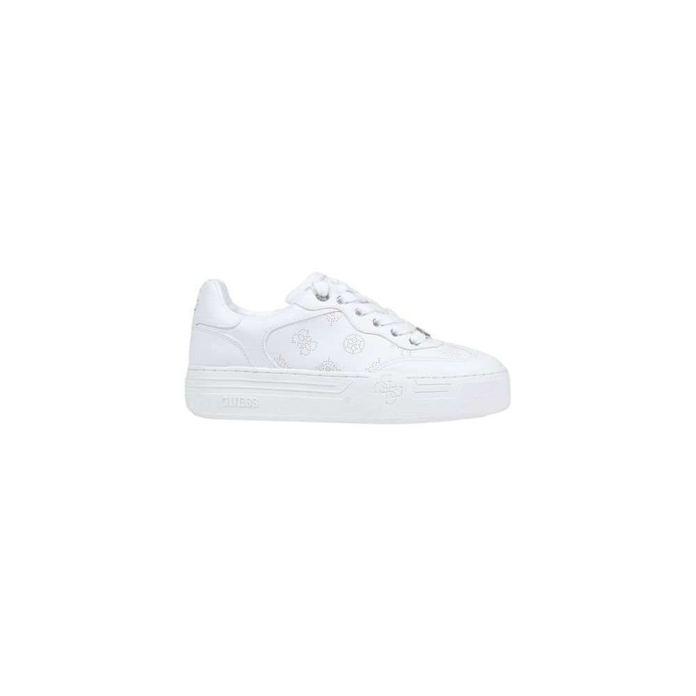 Beige Polyethylene Low Top Sneakers