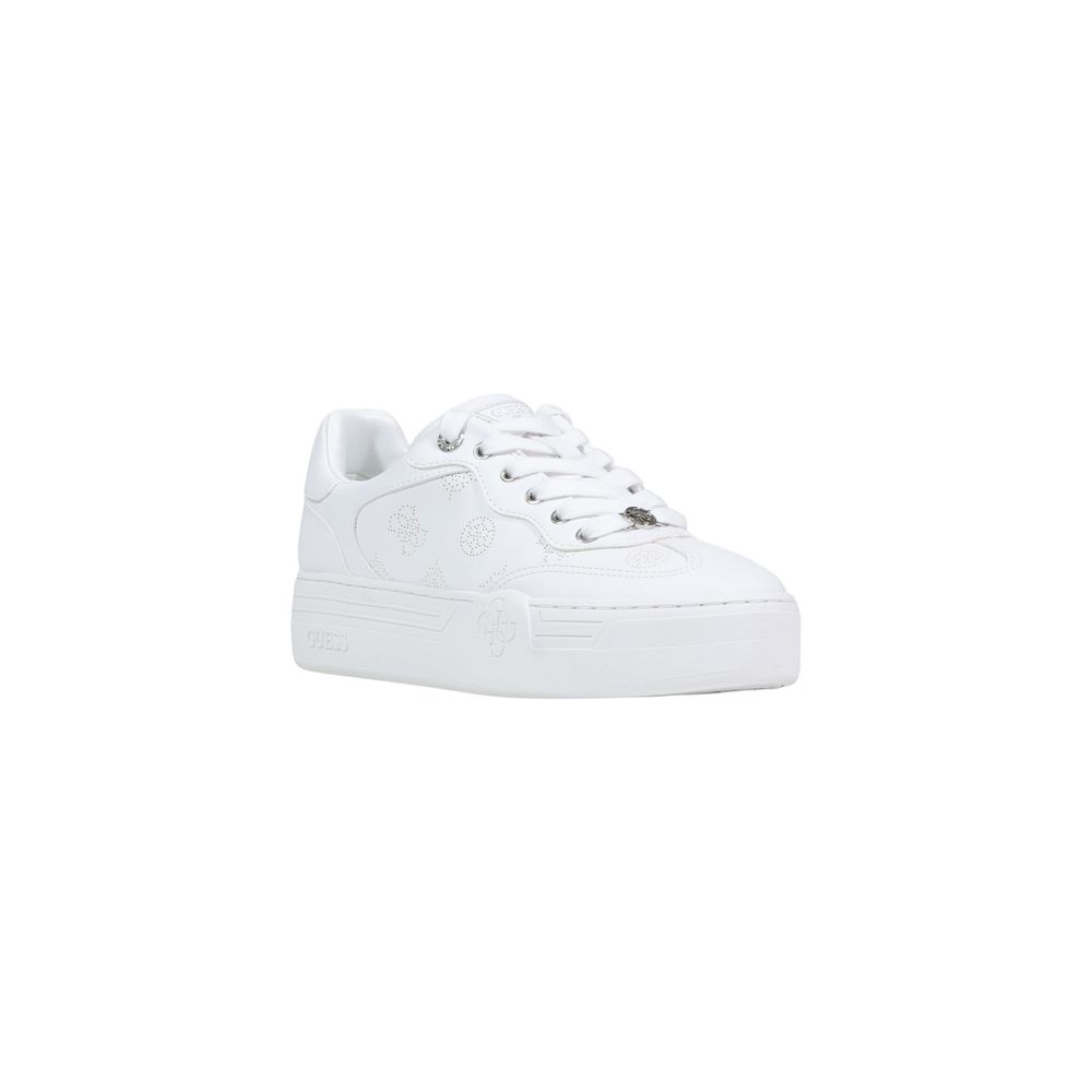 Beige Polyethylene Low Top Sneakers