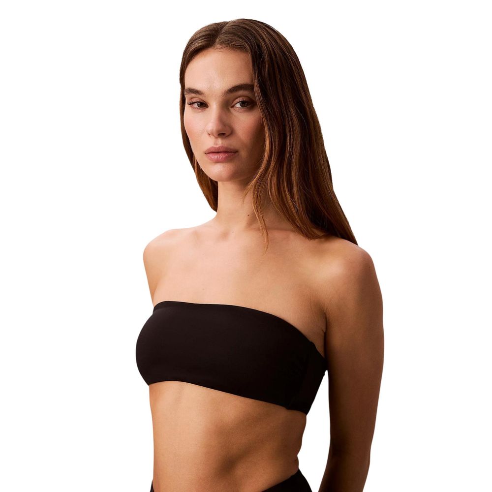 Black Elastane Bikini