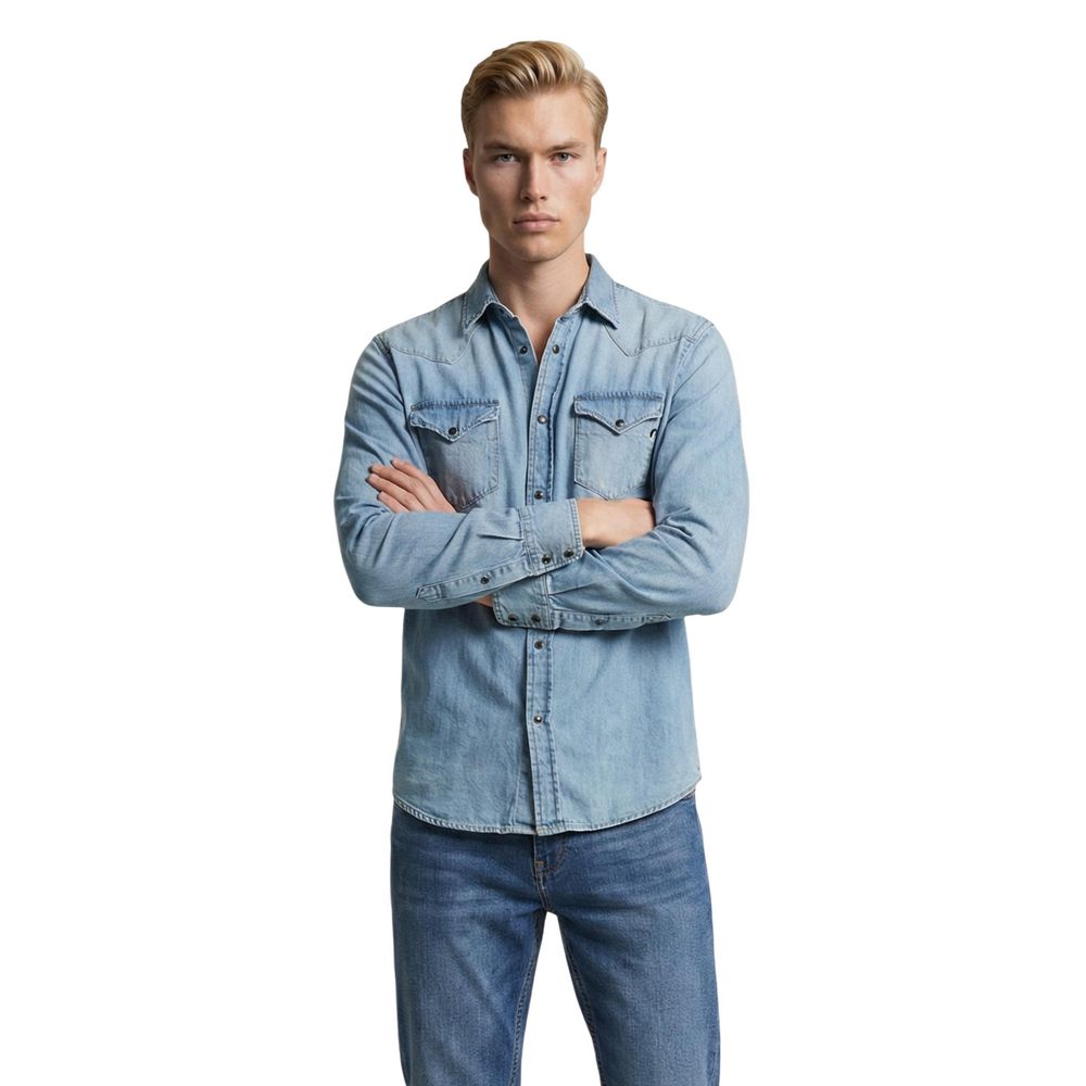 Light Blue Denim Shirt