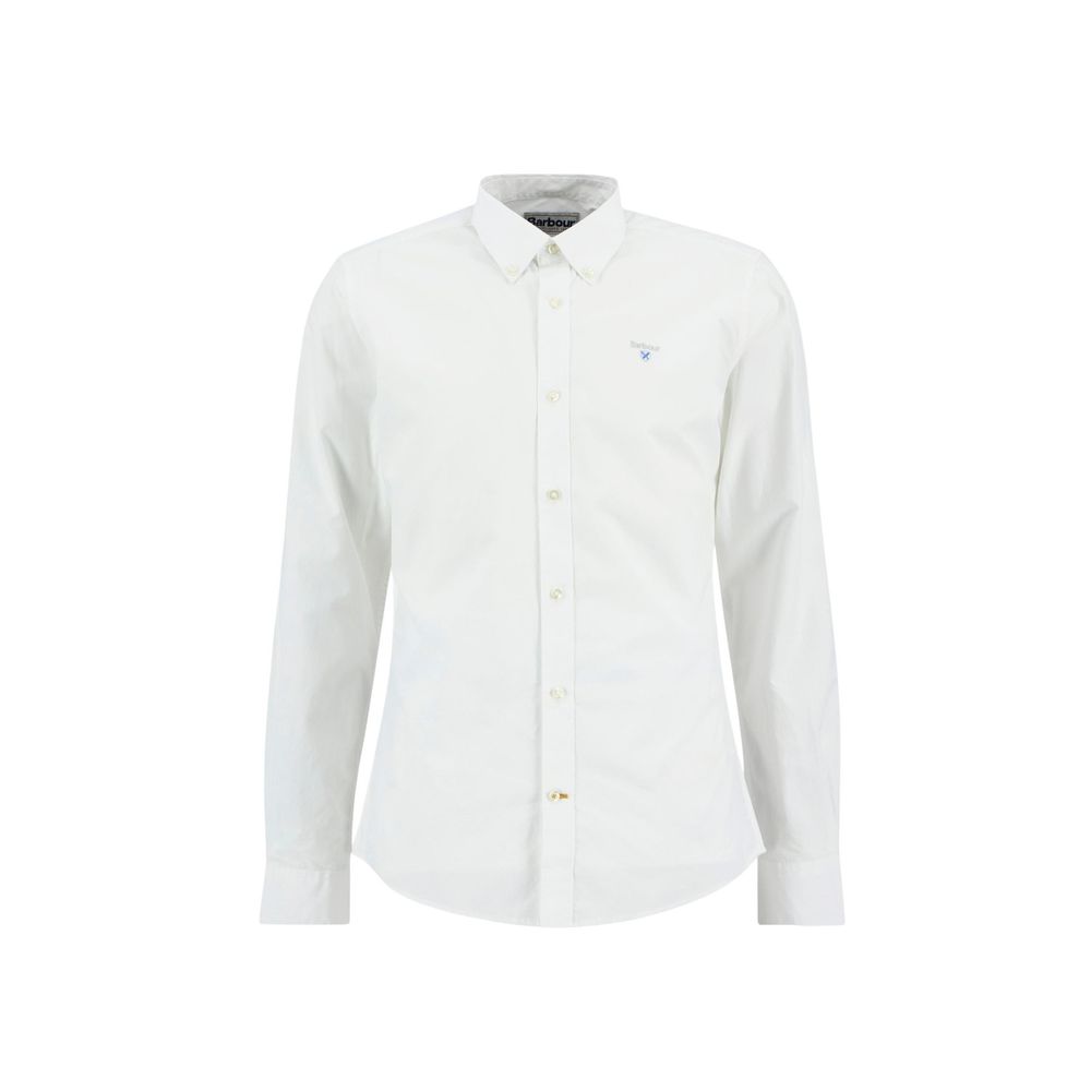 White Cotton Dress Shirt