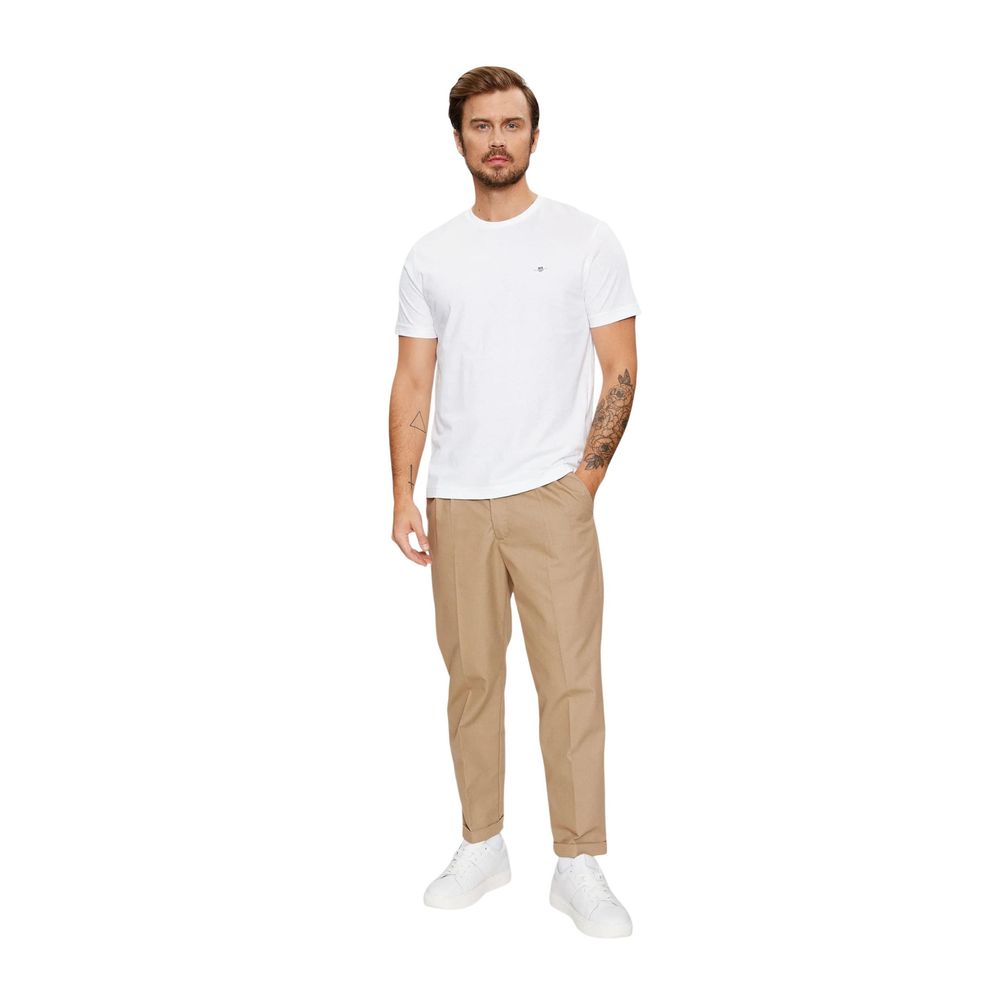 White Cotton T-Shirt