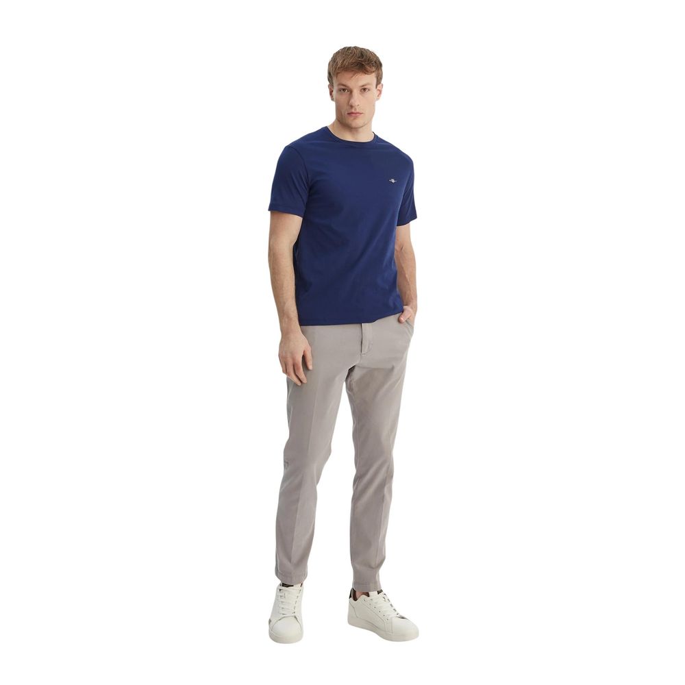 Blue Cotton T-Shirt
