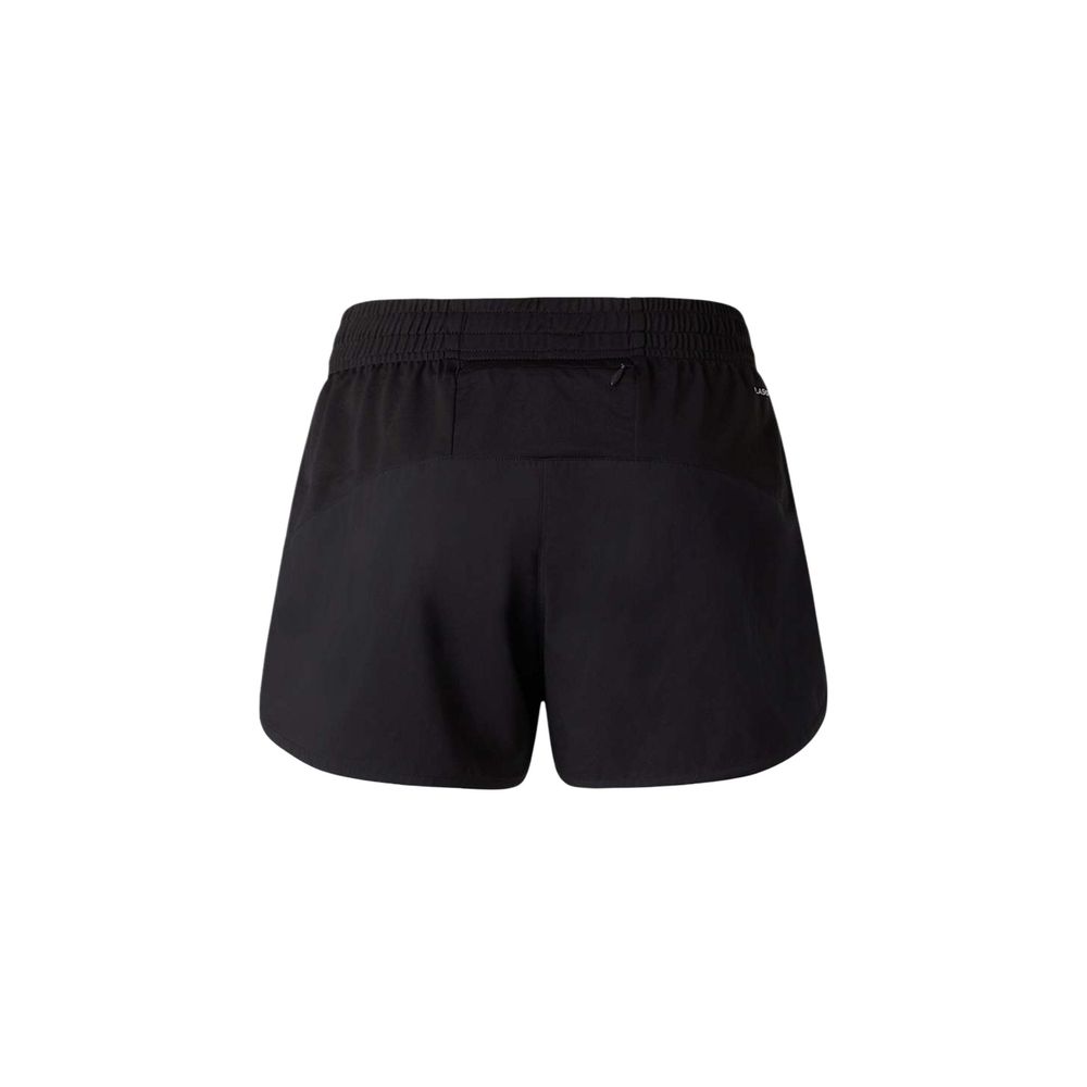Black Recycled Polyester Knee Length