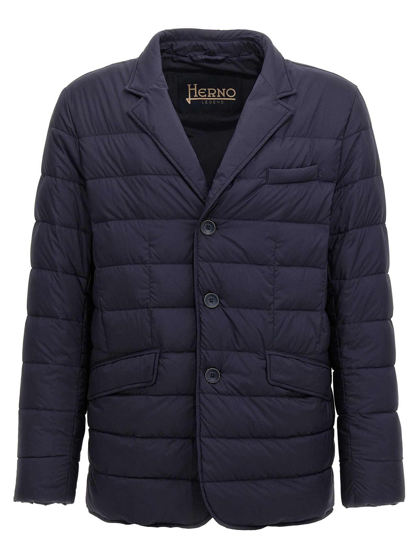 Blue Polyamide Jacket