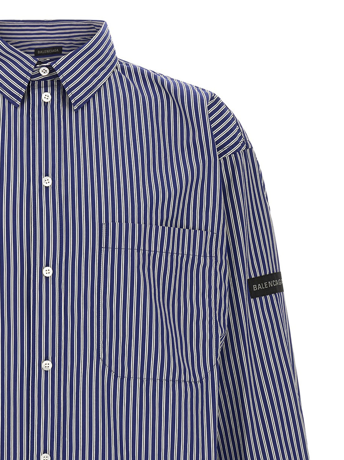 Blue Cotton Blouse