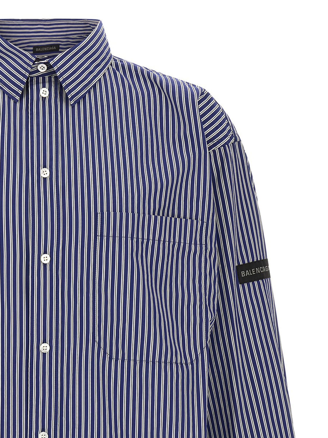 Blue Cotton Blouse