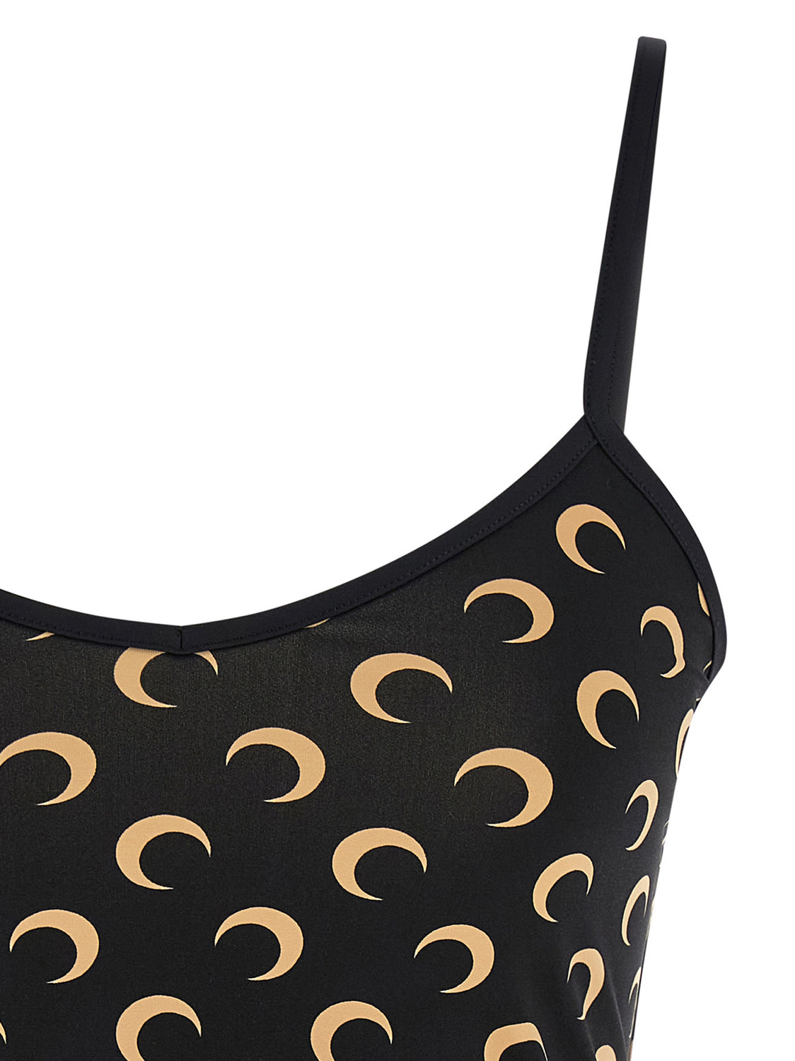 Black Polyamide Pattern Shirt