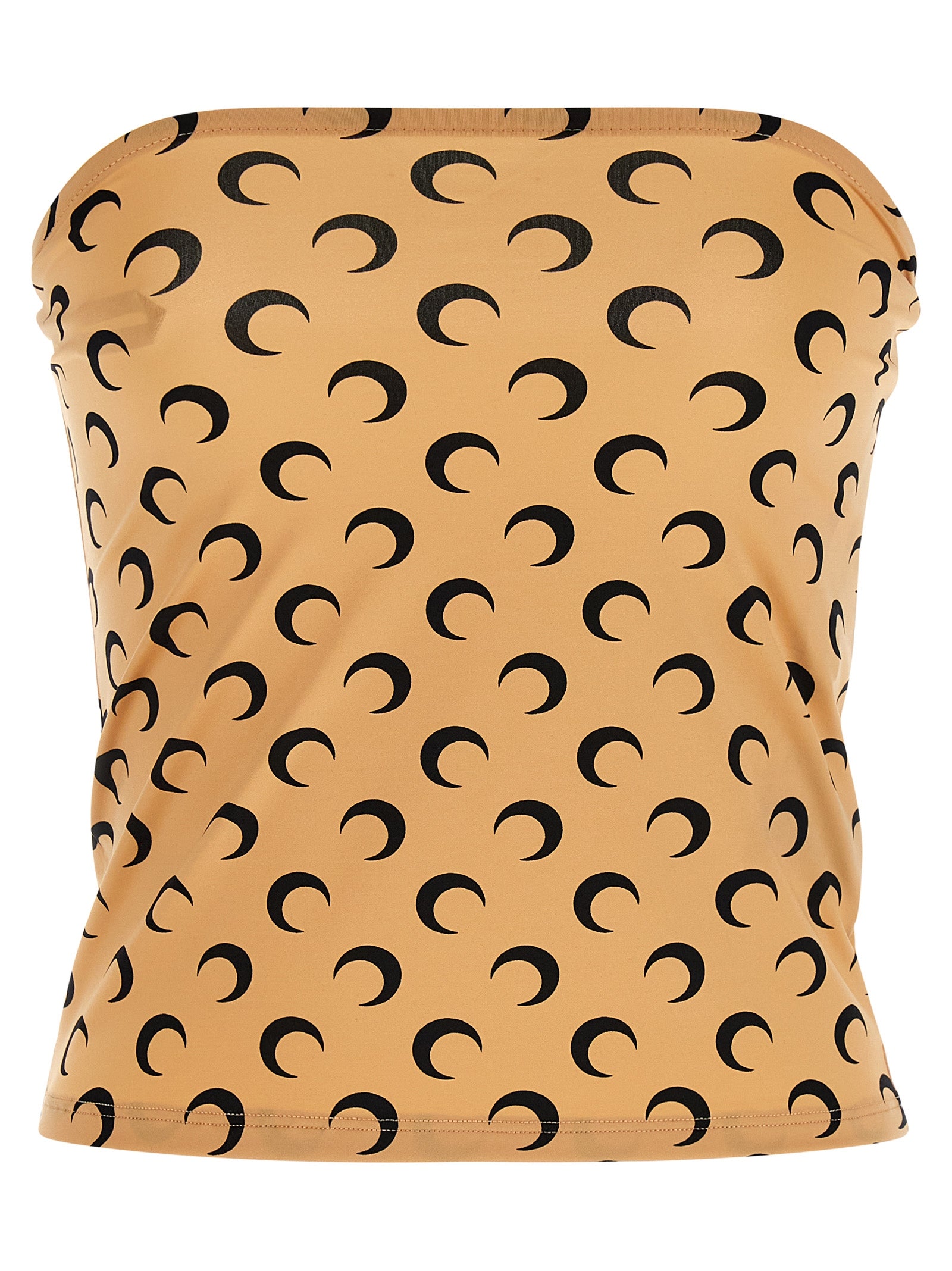 Beige Polyamide T-Shirt
