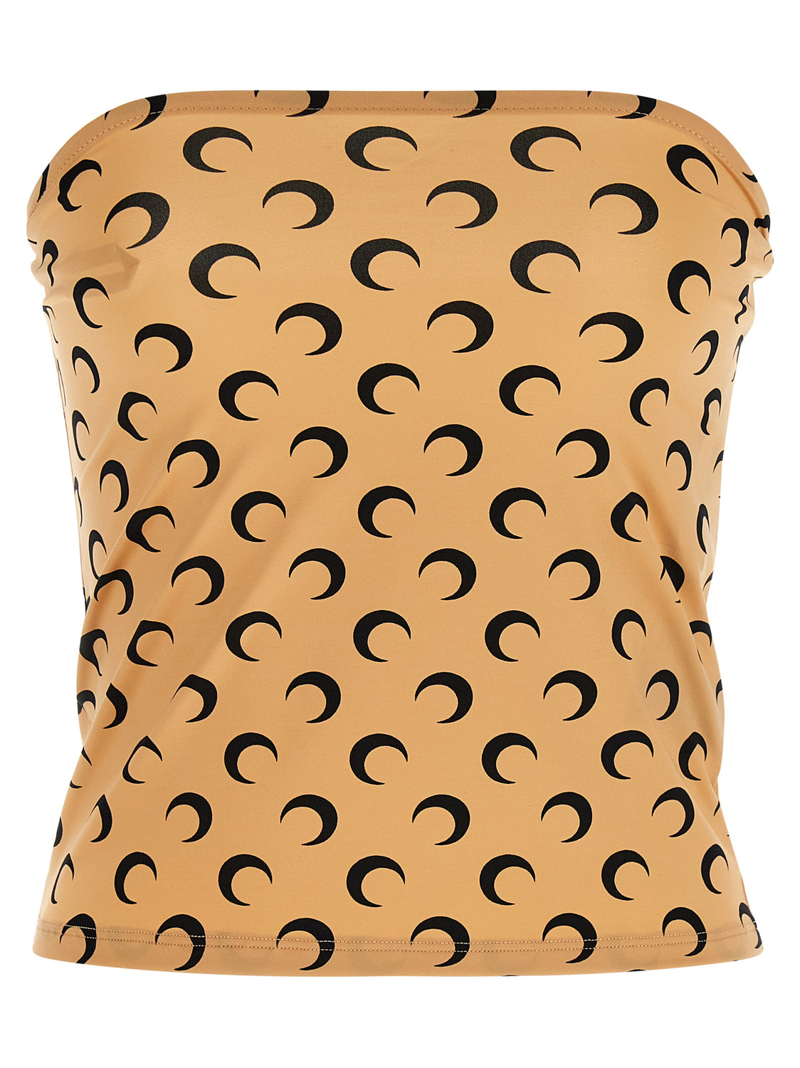 Beige Polyamide T-Shirt