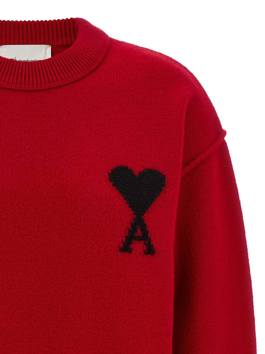 Red Wool Cardigan