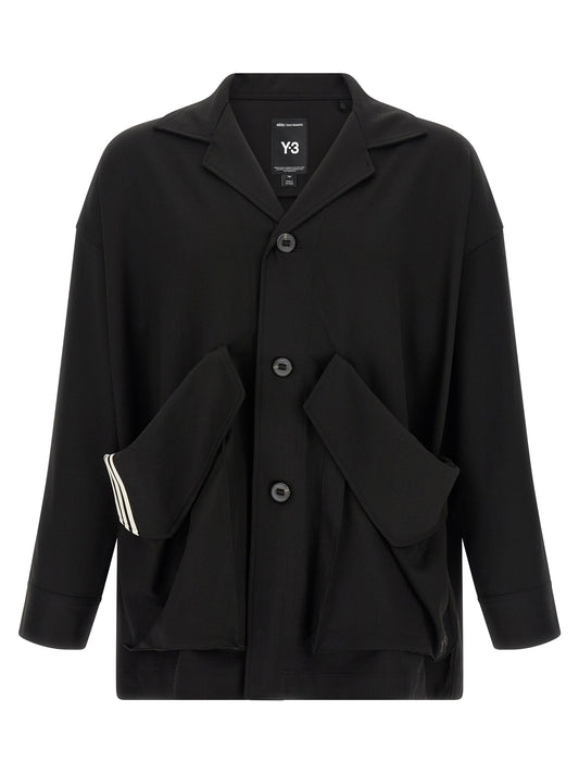Black Wool Blazer