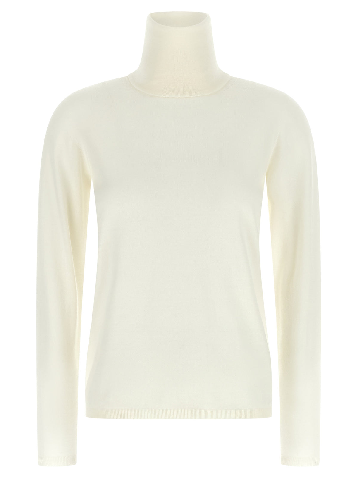 White Virgin Wool Cardigan
