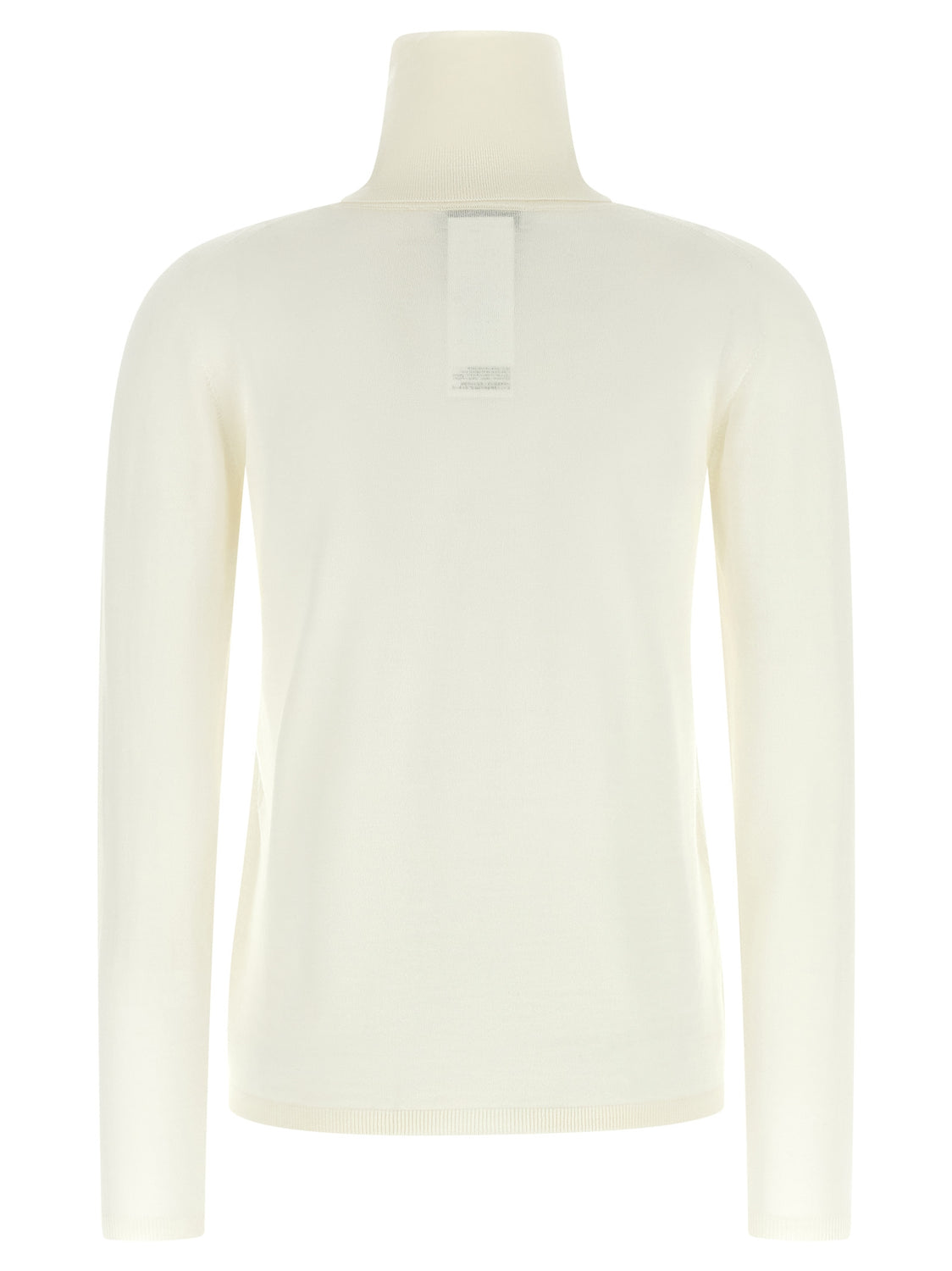 White Virgin Wool Cardigan