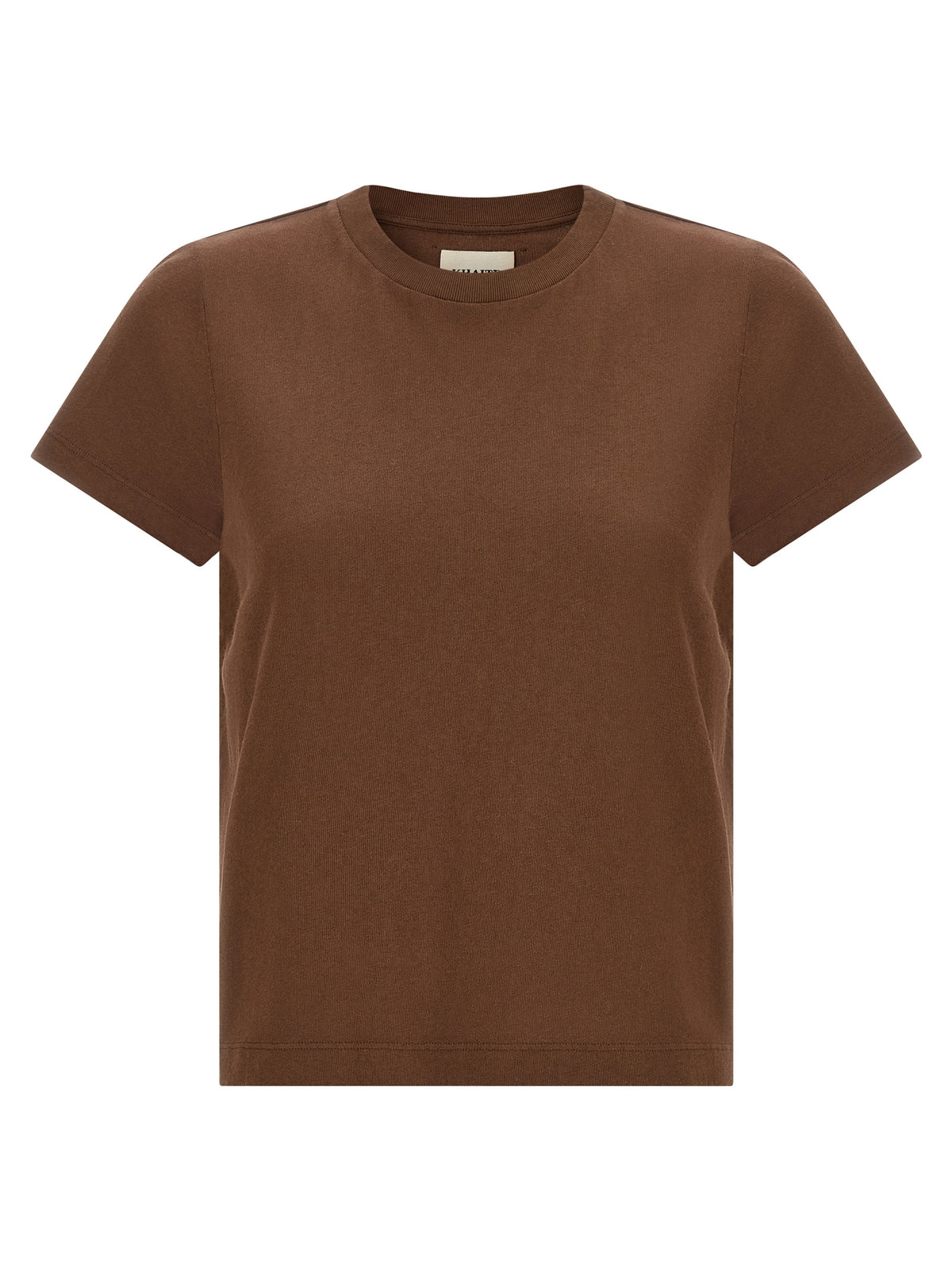 Brown Cotton T-Shirt