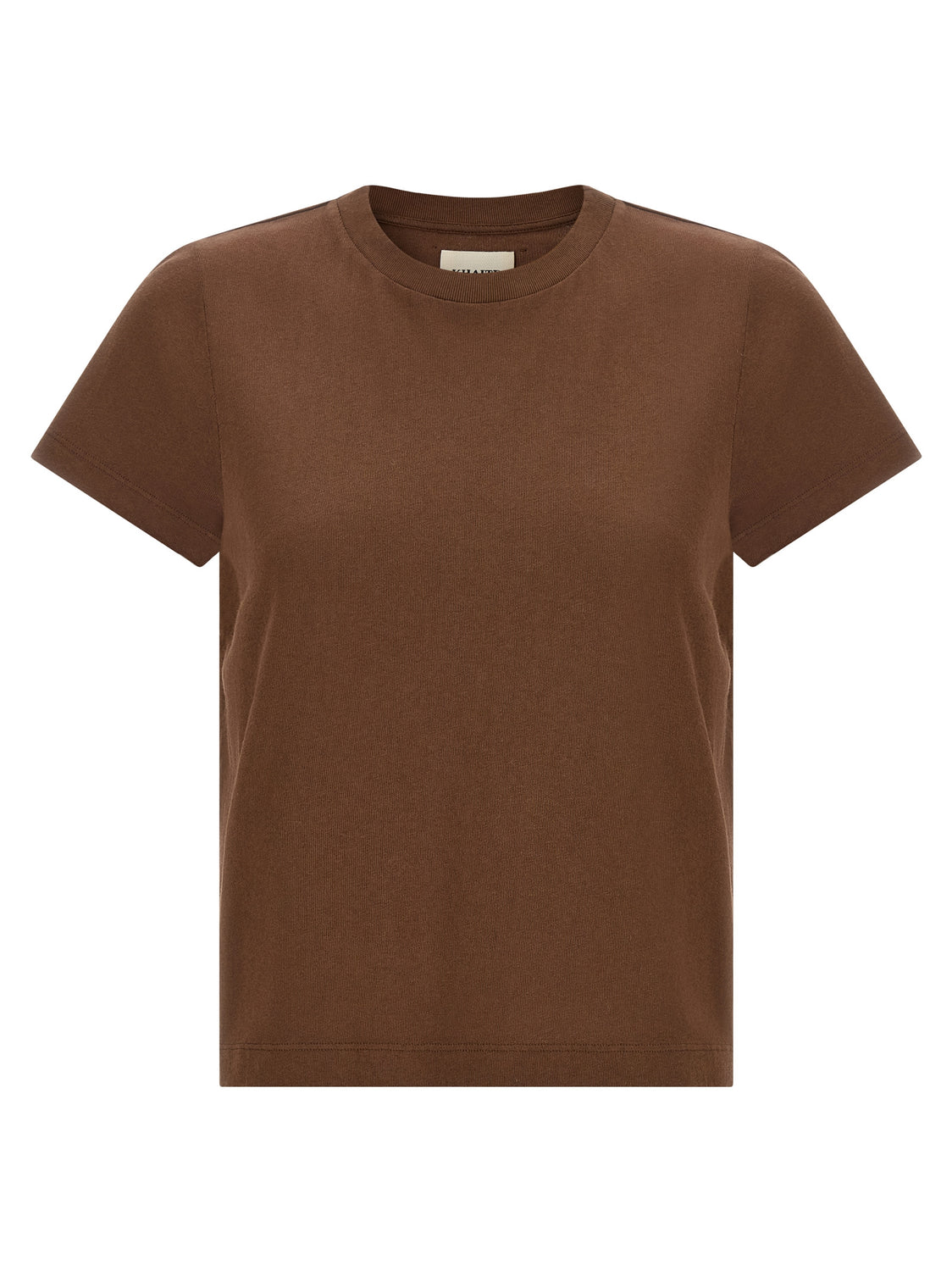 Brown Cotton T-Shirt