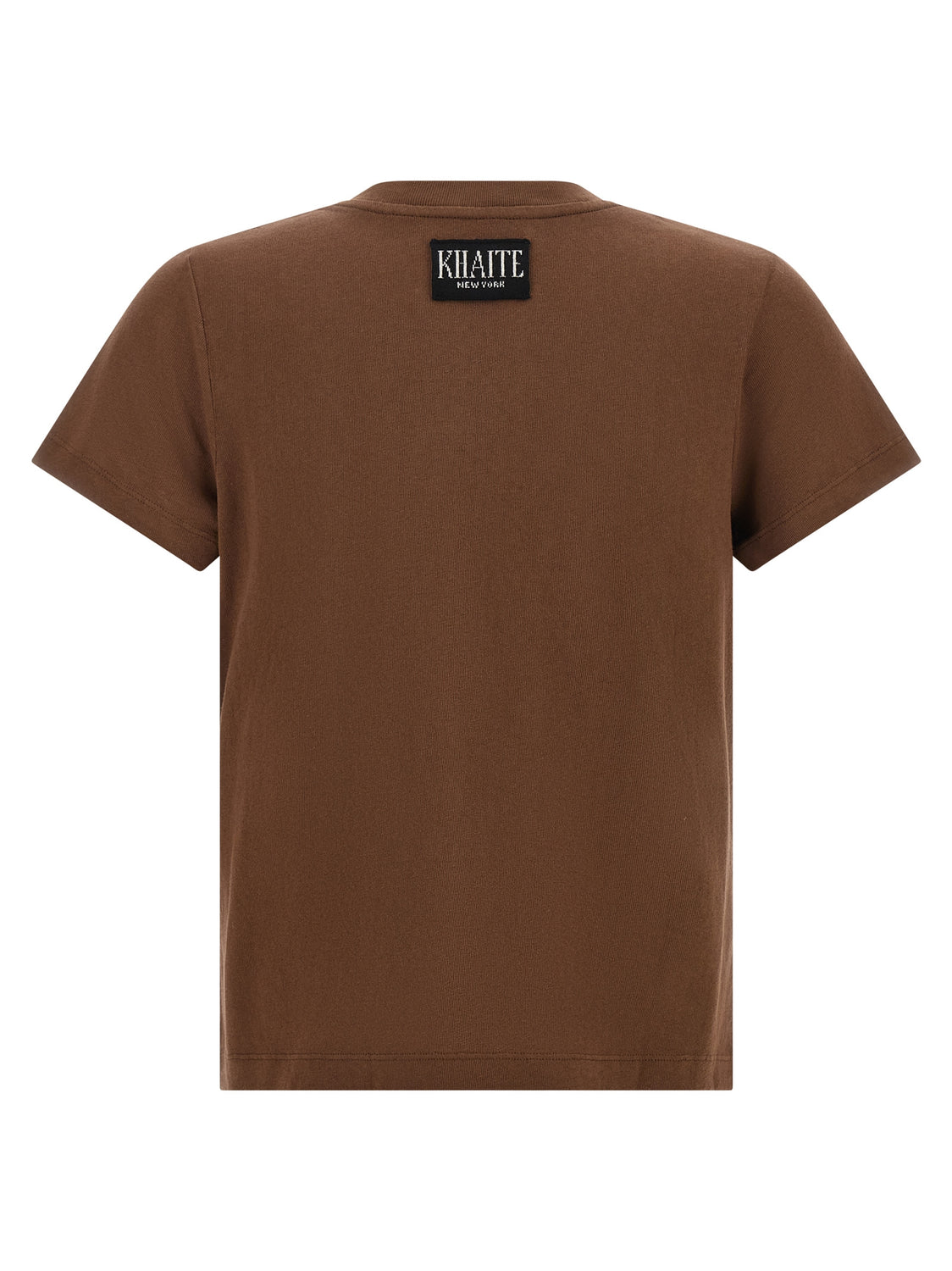 Brown Cotton T-Shirt