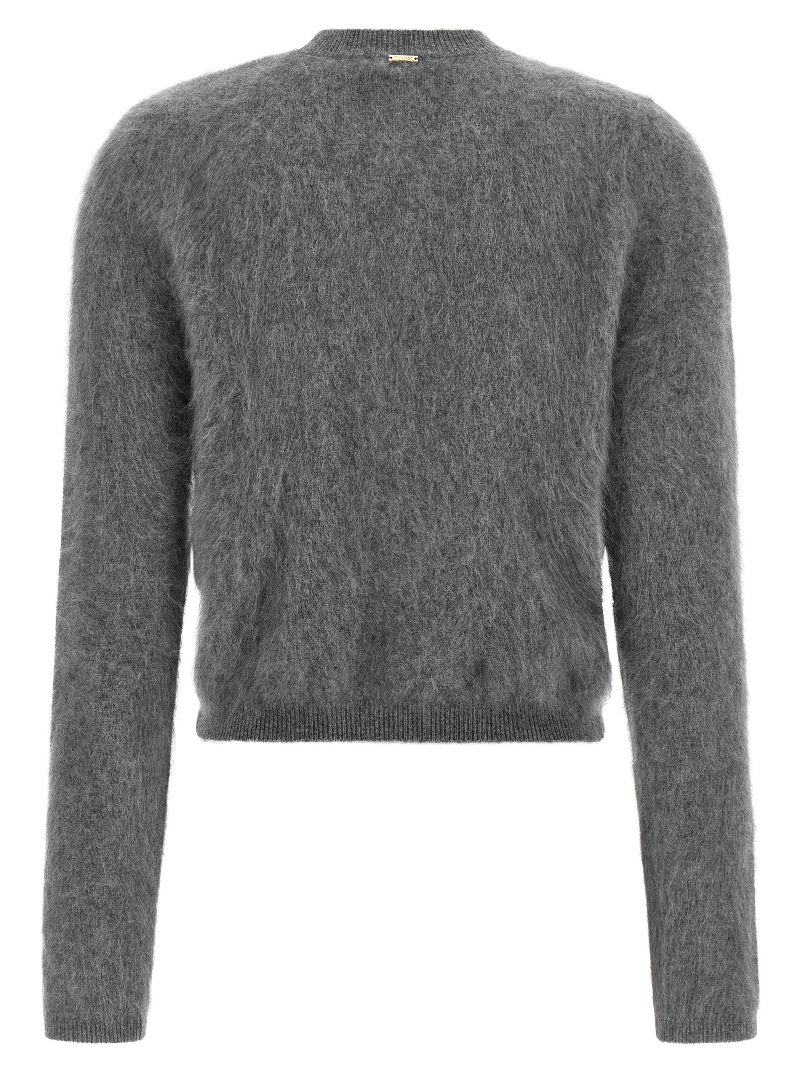 Gray Wool Cardigan