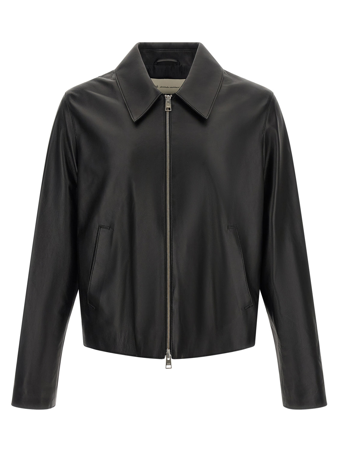 Black Lamb Leather Leather Jacket