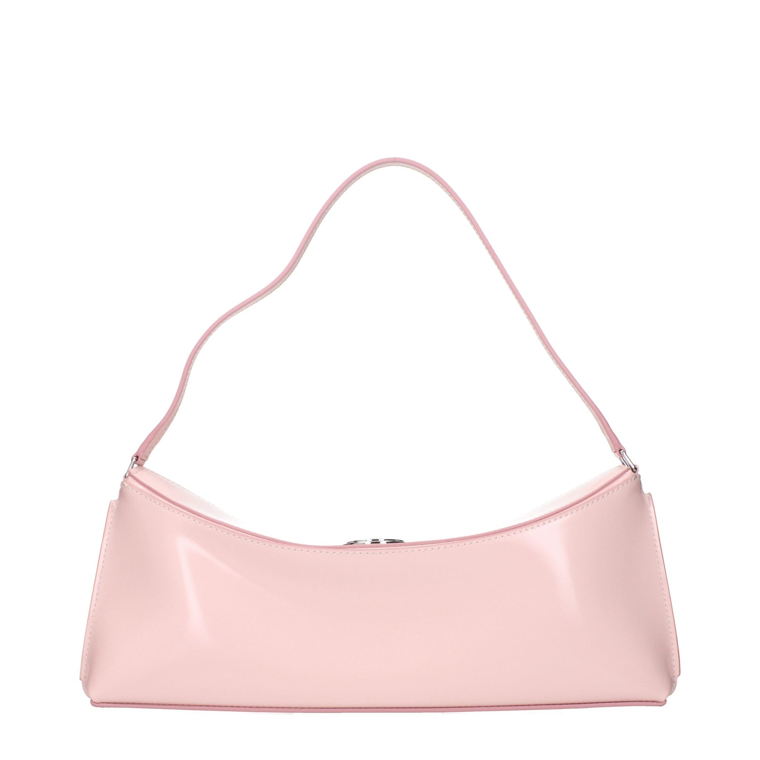 Pink Leather Shoulder Bag